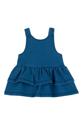 Tuinjurk - Kobaltblauw