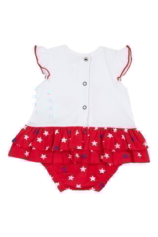Rompertje - Wit en Rood