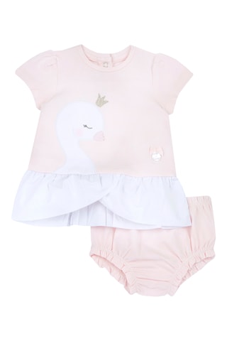 Jurk en Bloomer - Roze