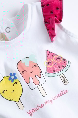 T-shirt en Short - Wit