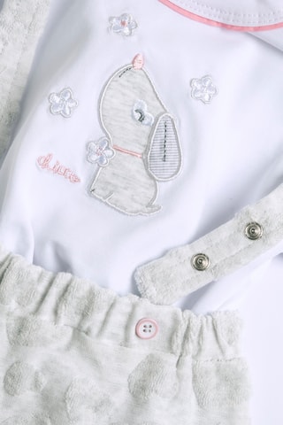 T-shirt en Short - Lichtgrijs