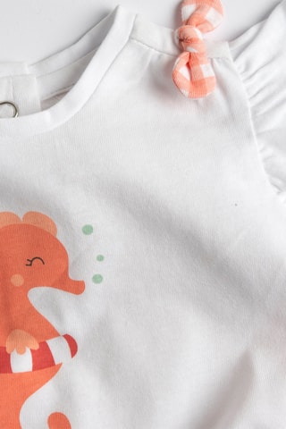 T-shirt en Short - Oranje