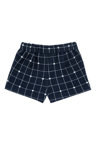 Short - Nachtblauw en Wit