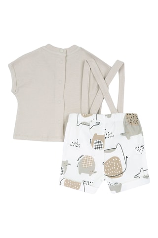 T-shirt en Short - Wit