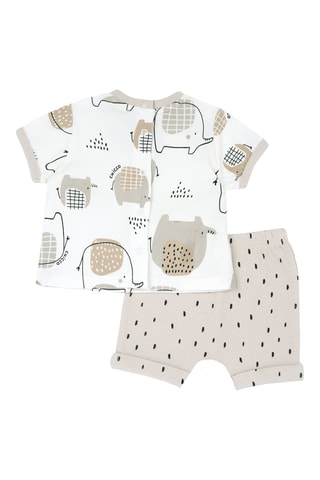 T-shirt en Short - Wit