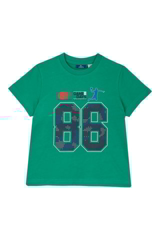 T-shirt - Donkergroen