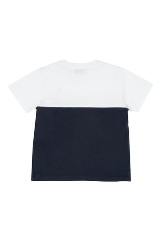 T-shirt - Nachtblauw en Wit