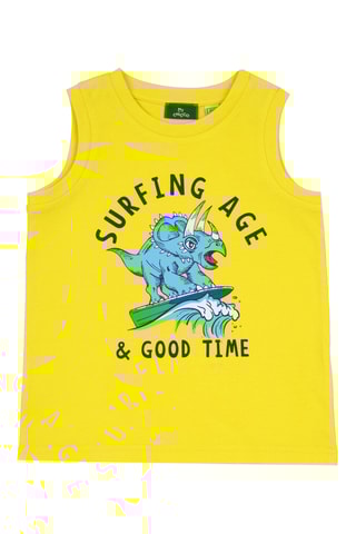 Hemd - Geel en Blauw