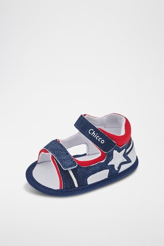 Pantoffels - Gemêleerd Marineblauw