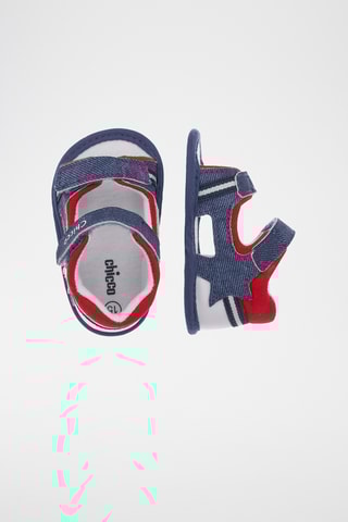 Pantoffels - Gemêleerd Marineblauw