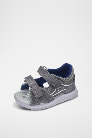 Sandalen - Gemêleerd Grijs