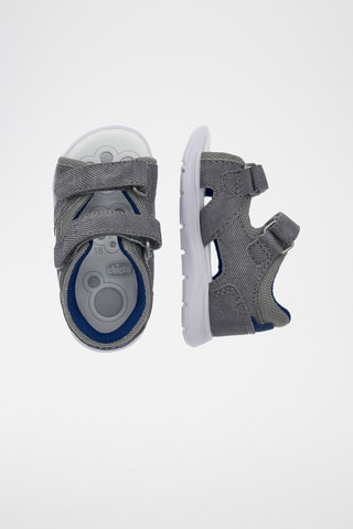 Sandalen - Gemêleerd Grijs