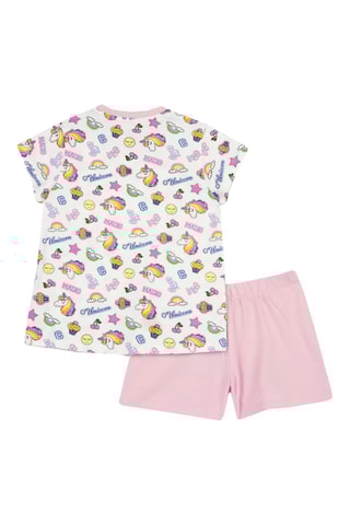 Pyjama - Roze en Wit