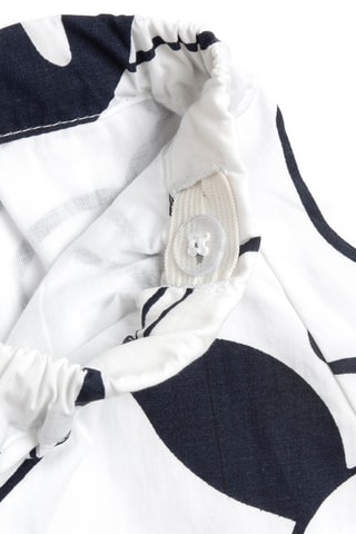 Short - Wit en Marineblauw