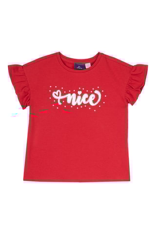 T-shirt - Rood en Wit