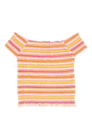 T-shirt - Oranje en Wit