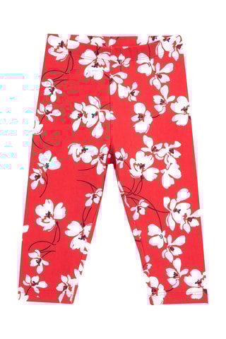 T-shirt en Legging - Wit en Rood