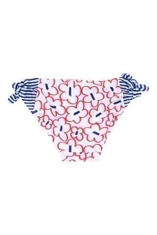 Bikinibroekje - Wit en Rood