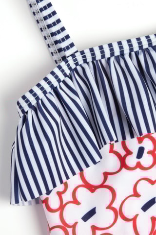 Badpak - Wit en Rood