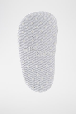 Pantoffels met Engelse borduursels - Wit