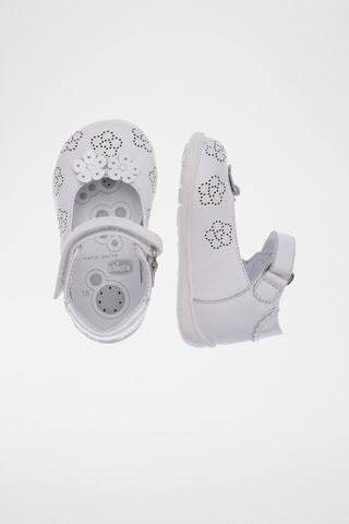 Leren Mary Janes - Wit