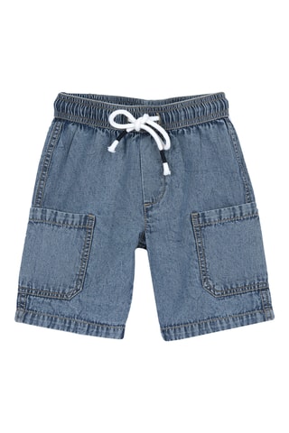 Spijkershort - Blauw