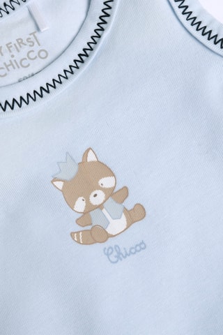 2 Rompertjes - Wit en Hemelsblauw