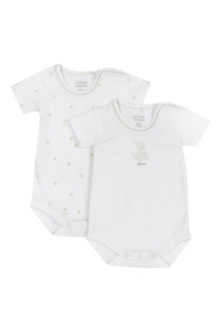 2 Rompertjes - Wit