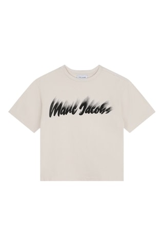 Biologisch Katoenen T-shirt - Ecru - Marc Jacobs