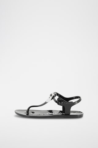 Gelakte Sandalen - Zwart - Karl Lagerfeld