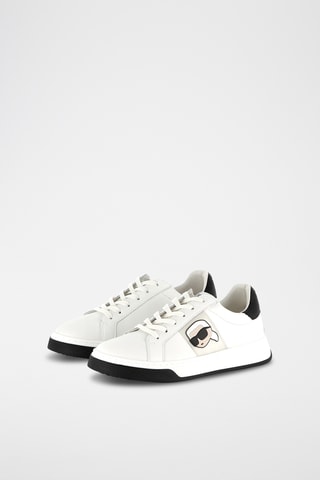 Sneakers in pelle - Bianco - Karl Lagerfeld