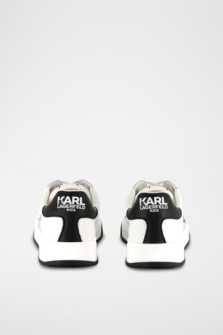 Sneakers in pelle - Bianco - Karl Lagerfeld