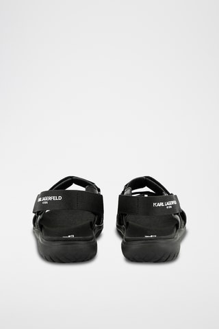 Sandali in pelle - Nero - Karl Lagerfeld