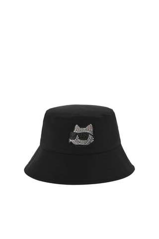 Cappello da pescatore - Nero - Karl Lagerfeld