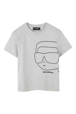 T-shirt - Grigio - Karl Lagerfeld