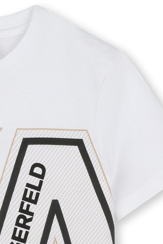 T-shirt - Wit - Karl Lagerfeld