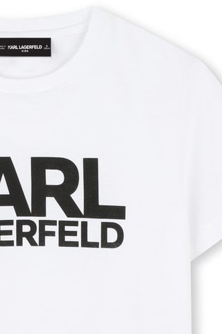 T-shirt - Wit - Karl Lagerfeld