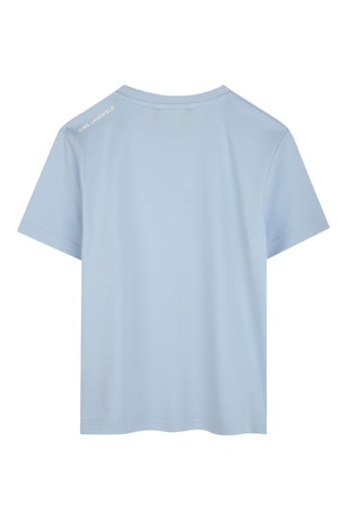 T-shirt - Lichtblauw - Karl Lagerfeld