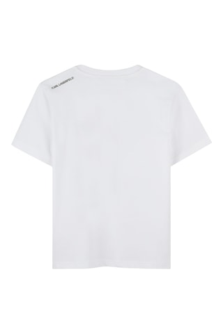 T-shirt - Wit - Karl Lagerfeld