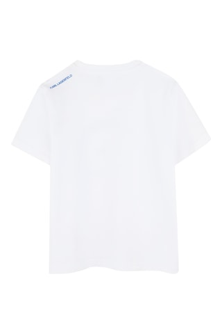 T-shirt - Wit - Karl Lagerfeld