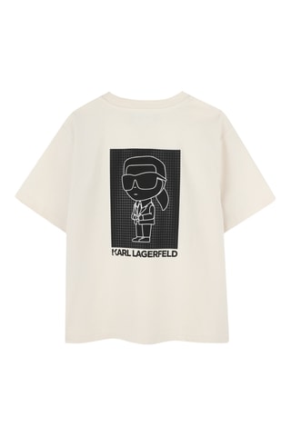T-shirt - Beige - Karl Lagerfeld