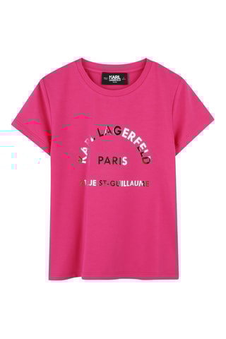 T-shirt - Roze - Karl Lagerfeld