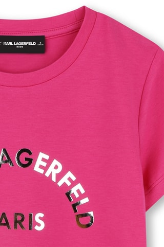 T-shirt - Roze - Karl Lagerfeld