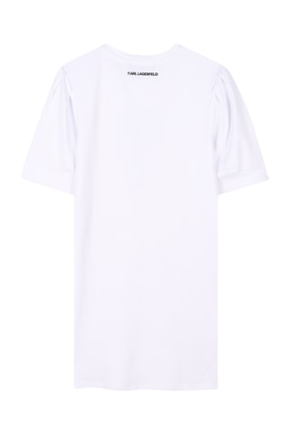 Rechte Jurk - Wit - Karl Lagerfeld