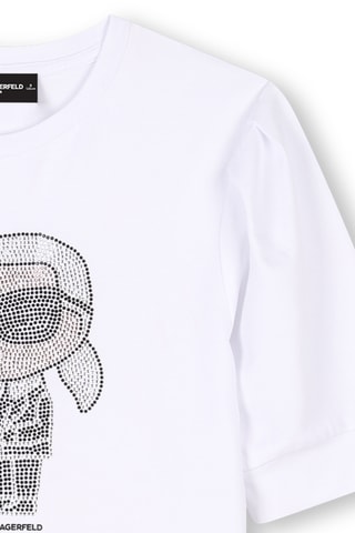 Rechte Jurk - Wit - Karl Lagerfeld