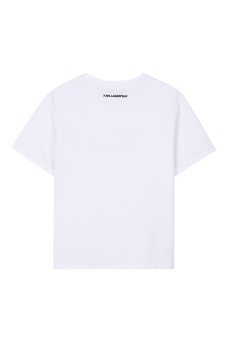 T-shirt - Wit - Karl Lagerfeld