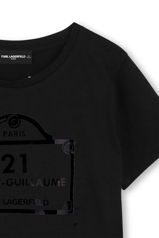 T-shirt - Zwart - Karl Lagerfeld