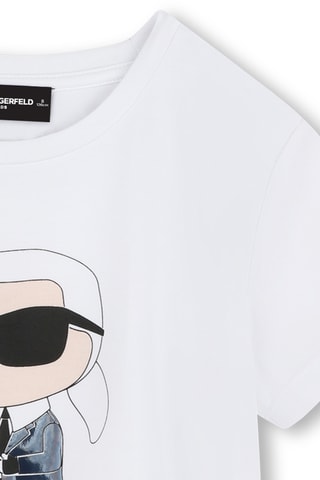 T-shirt - Wit - Karl Lagerfeld