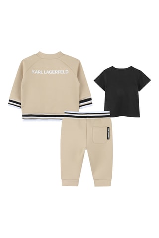 3-delige Set - Beige en Zwart - Karl Lagerfeld