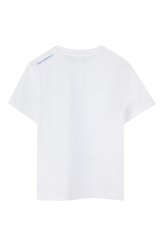 T-shirt - Wit - Karl Lagerfeld
